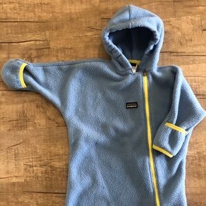 Patagonia fleece one piece